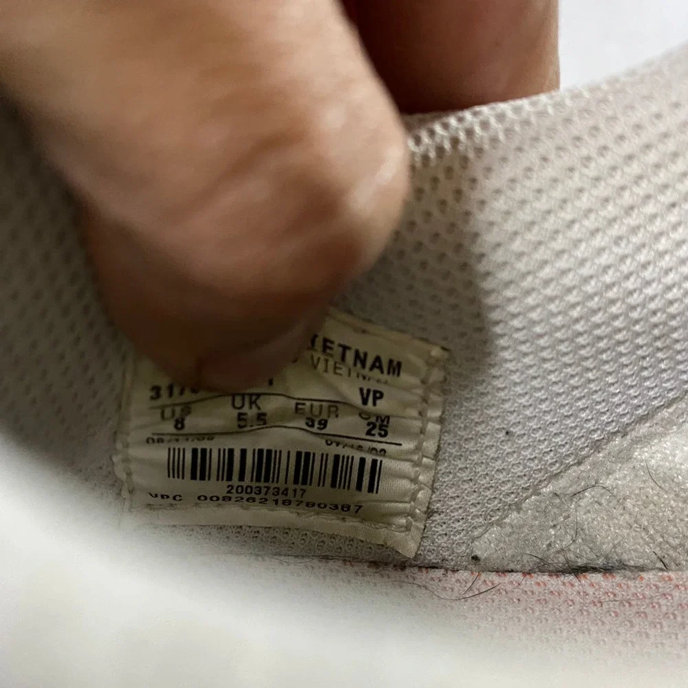 Nike Dunk Low Triple White Shoes Sneakers Women's 8 - Picture 7 of 8